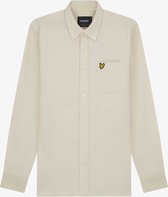 Lyle & Scott Plain Flannel Shirt - Zand - S