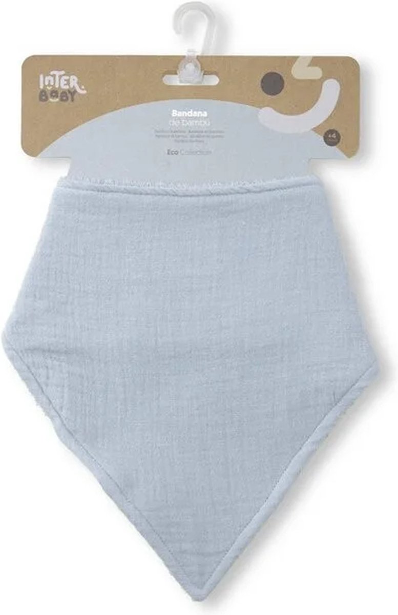 Goedkoopste Zeverslab - met fleece - bandana - kwijlslab - slabber - blauw