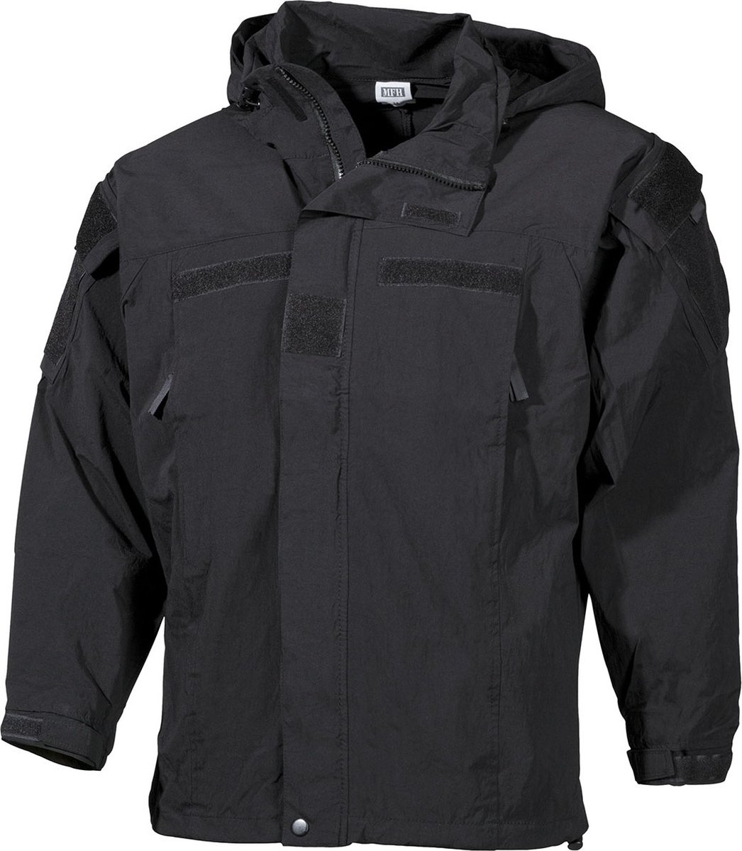 MFH US Softshell Jacket Amerikaanse soft shell jas GEN III level 5 Zwart