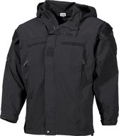 MFH US Softshell Jacket - Amerikaanse soft shell jas - zwart, GEN III level 5 - maat XL