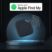 Smarttag Bluetooth-sleutelzoeker, geschikt voor iOS "Zoek Mijn", Bluetooth-tracker Global Tracking voor koffers, portemonnee, huisdieren, sleutels, ouderen, kinderen - Zwart