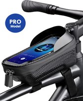 BikePro Universele Telefoonhouder Fiets Pro - Waterdicht - Zadeltas - Fietstas Stuur - Geschikt voor E-Bike, Mountainbike, Racefiets