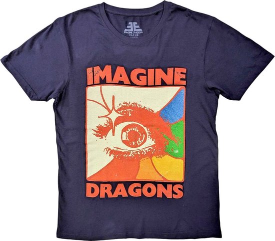Imagine Dragons Eye Heren T-shirt L Blauw bol
