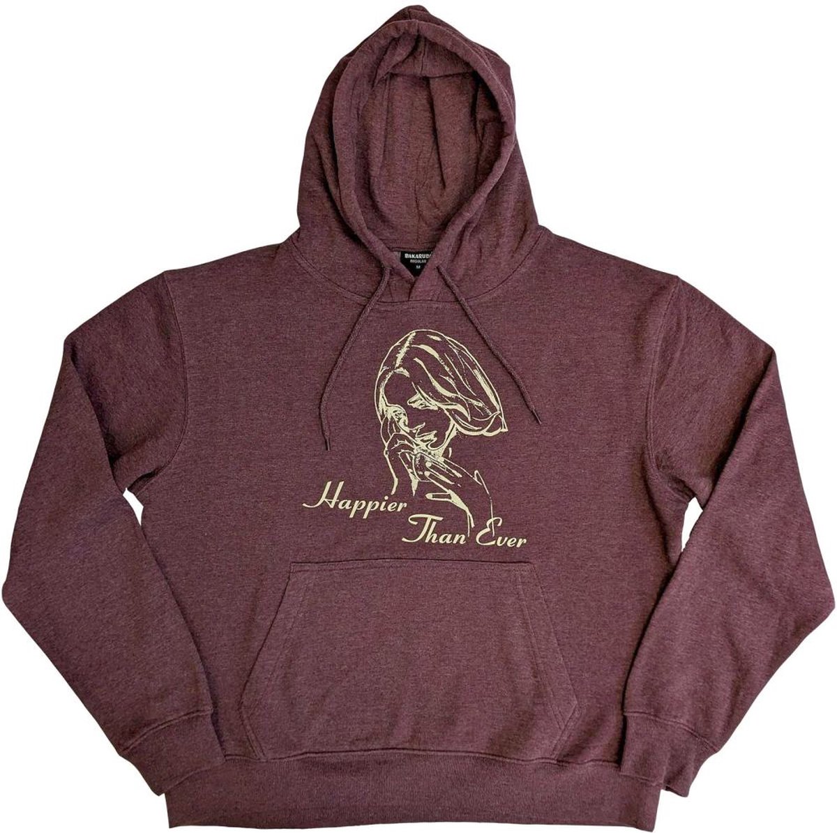 Billie Eilish - Happier Than Ever Hoodie/trui - XL - Bruin