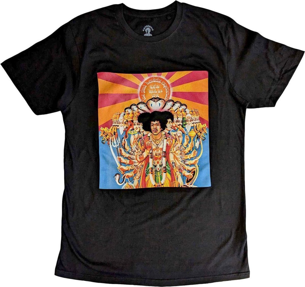 Jimi Hendrix - Axis Heren T-shirt - XL - Zwart