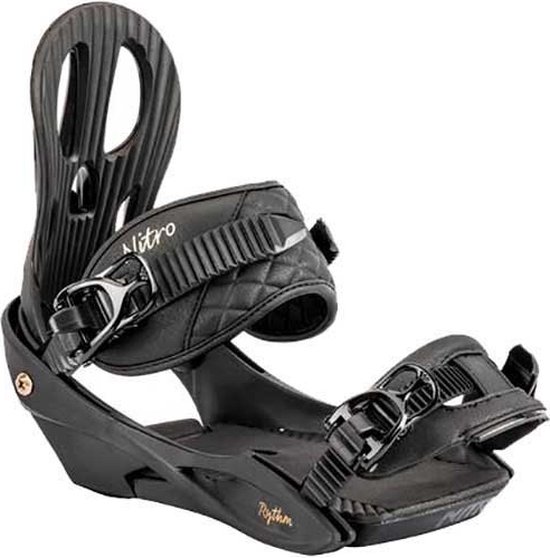 Nitro Rythm Snowboardbindingen Voor Vrouwen Zwart S Vrouw