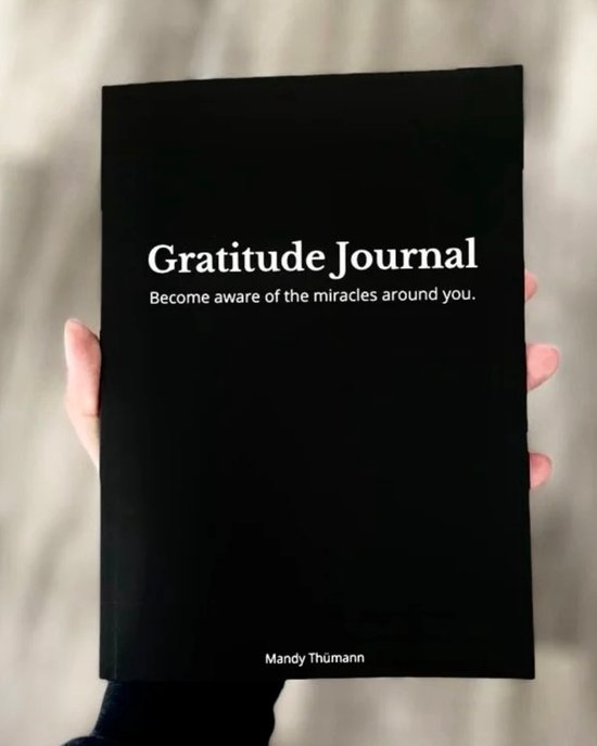 Journal de gratitude en lin, Journal de gratitude, Journal de 5 minutes, Soins