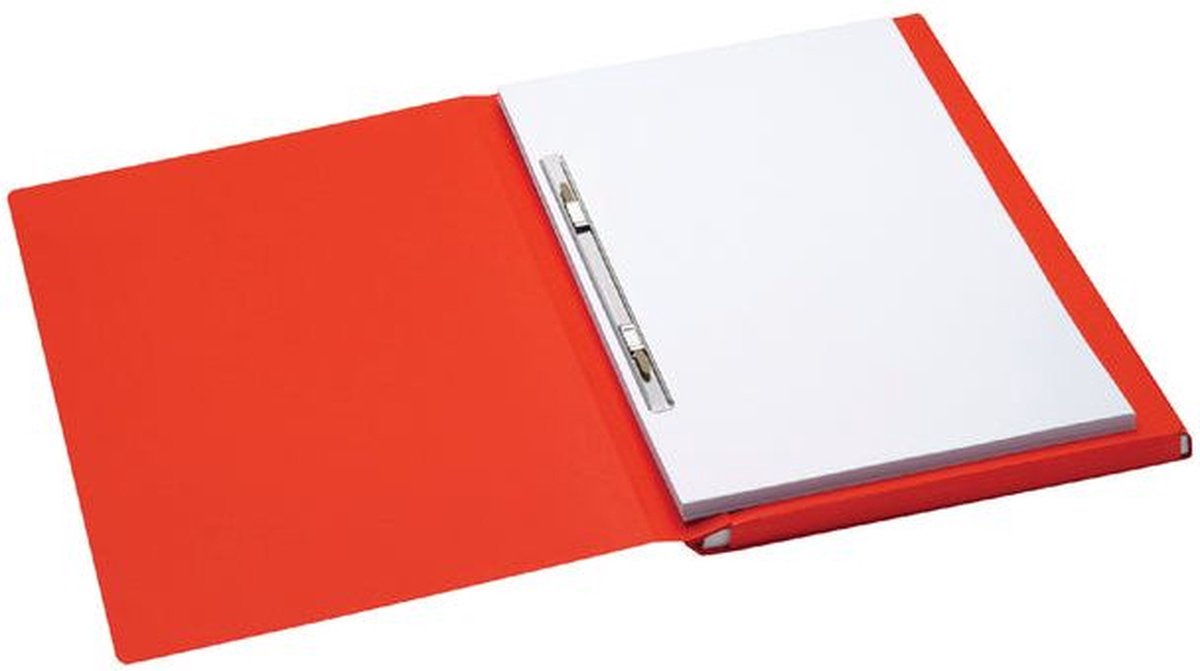 Duplexmap Secolor folio 225gr rood | 10 stuks
