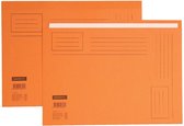 Vouwmap Ongelijk Folio Oranje