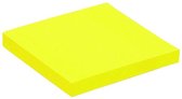 Memoblok quantore 76x76mm neon geel 100 | Omdoos a 6 stuk x 100 vel | 120 stuks
