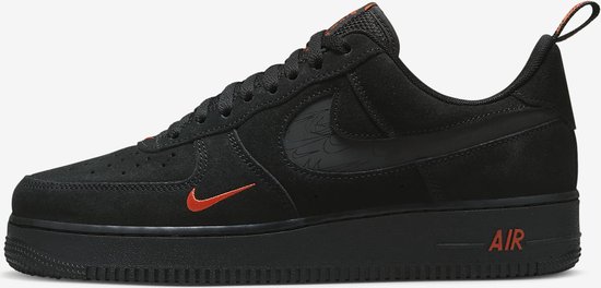 Nike air force 1 low Black/Red Maat 43 | bol