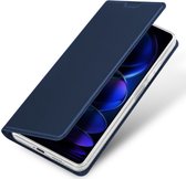 Geschikt voor Dux Ducis Xiaomi Redmi Note 12 Pro Plus Hoesje Blauw