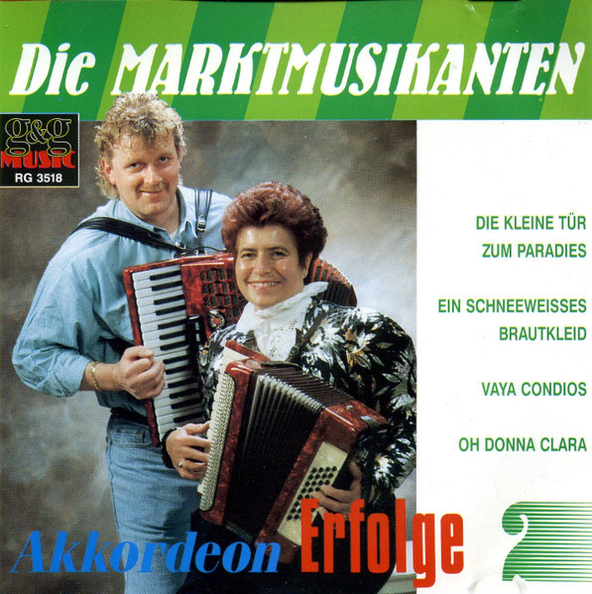 Die Marktmusikanten - Akkordeon erfolge 2 - (accordeon) - CD
