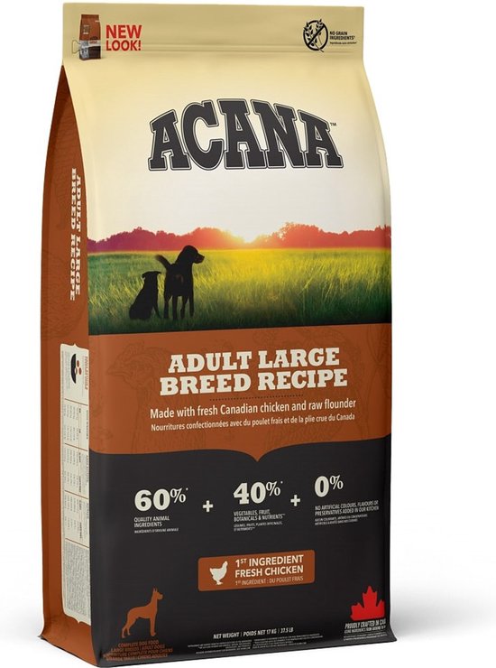 Acana Adult Large Breed Dog Heritage - 11.4 kg