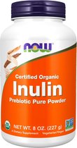 NOW Foods - Inulin Powder, Organic - 227g