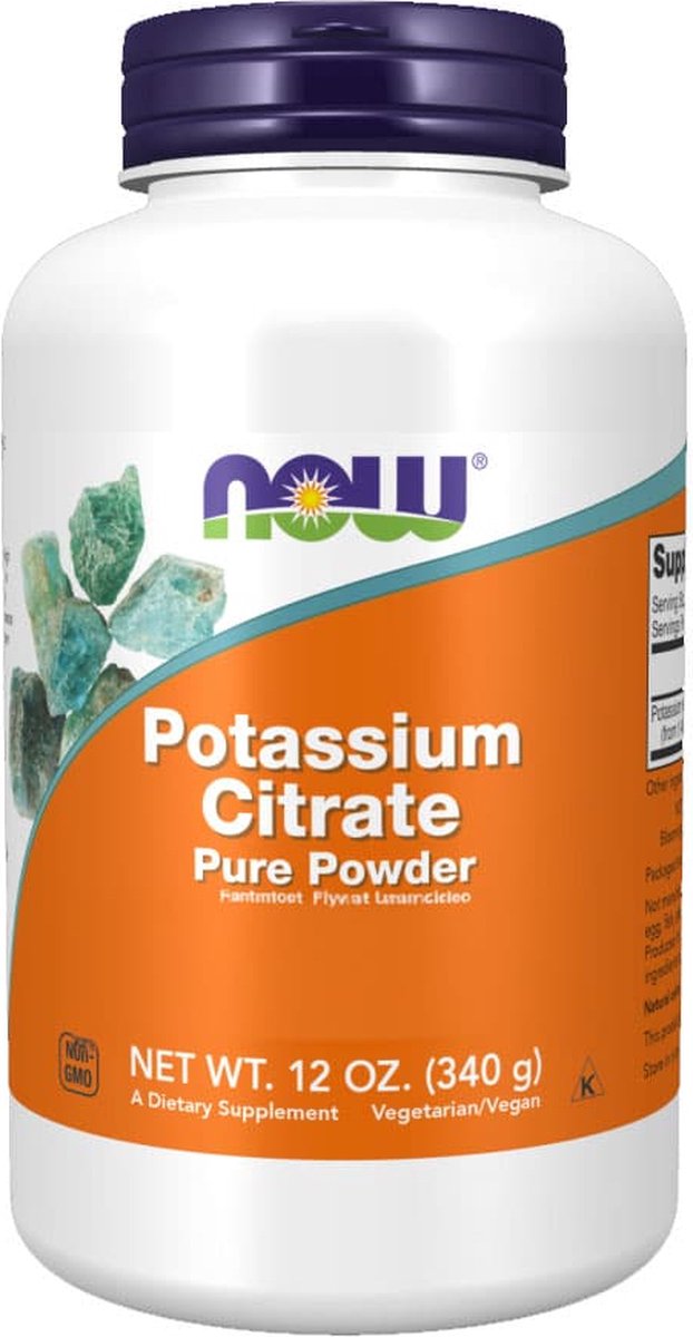 Potassium Citrate Pure Powder 340gr - Now Foods
