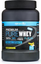 Performance - Pure Whey (Banana - 900 gram) - Whey Protein - Eiwitpoeder - Eiwitshake - Proteine poeder - 30 shakes