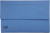 Pocketmap exacompta cleansafe a4 400gr blauw | Pak a 5 stuk | 10 stuks