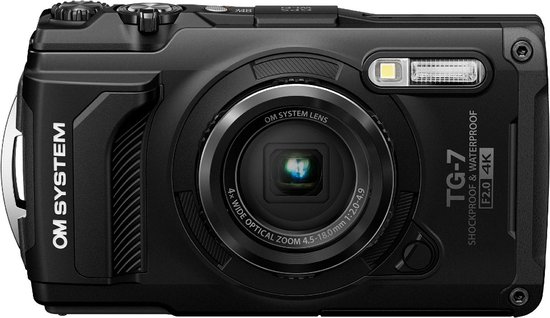 OM SYSTEM TG-7 Tough Camera - Compactcamera - Zwart | bol