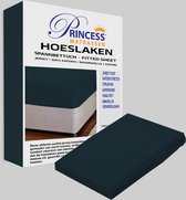 Het Ultieme Zachte Hoeslaken- Jersey -Stretch -100% Katoen-Lits-Jumeaux- 200x220+40cm- Groen - Voor Boxspring-Waterbed