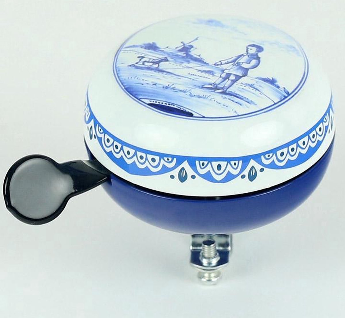 Fietsbel Widek Ding-Dong ø80mm Delfts Blauw Windmolen