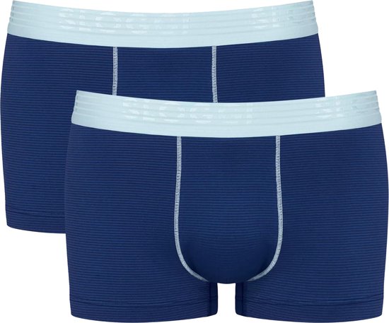 Sloggi Men EVER Cool Hipster - heren boxershort korte pijp (2-pack) - blauw - Maat: M
