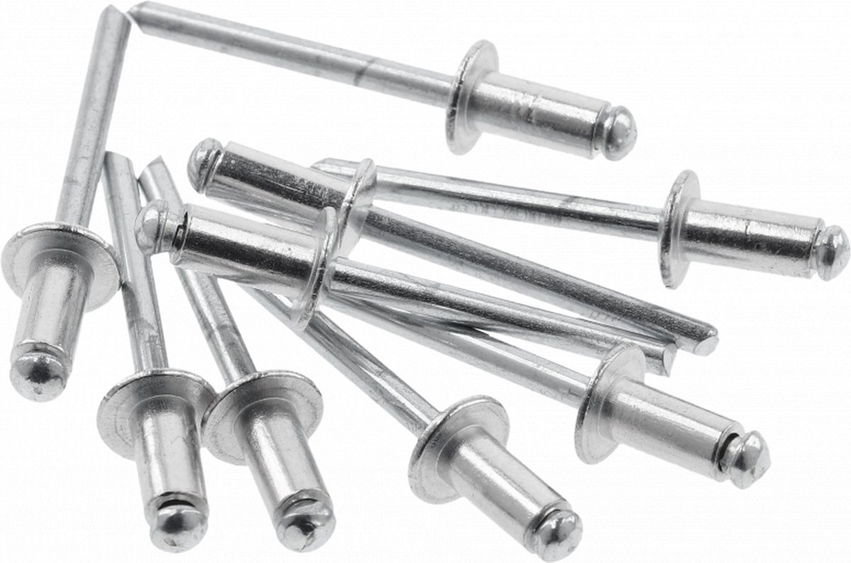 Aluminium klinknagels 4 × 18 mm ( 100 st )