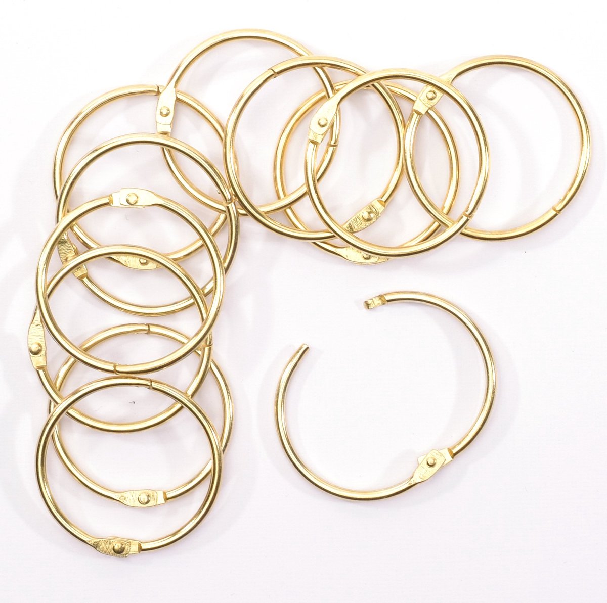 Vaessen Creative Boekbindringen - 38mm - 24 stuks - Goud