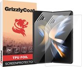 GrizzlyCoat Screenprotector geschikt voor Samsung Galaxy Z Fold 4 Hydrogel TPU | GrizzlyCoat Screenprotector - Case Friendly (2-Pack)