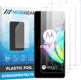 Mobigear Screenprotector geschikt voor Motorola Edge 20 | Mobigear Screenprotector Folie - Case Friendly (3-Pack)