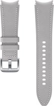 Samsung Hybrid Leather Band - Geschikt voor Samsung Galaxy Watch4 - M/L - Zilver