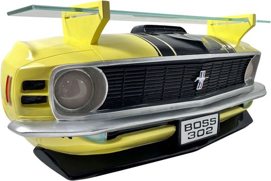 Ford Mustang Boss 302 Voorkant Wandplank