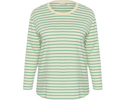 Kaffe Curve KCwinni LS T-Shirt Dames T-shirt - Maat M