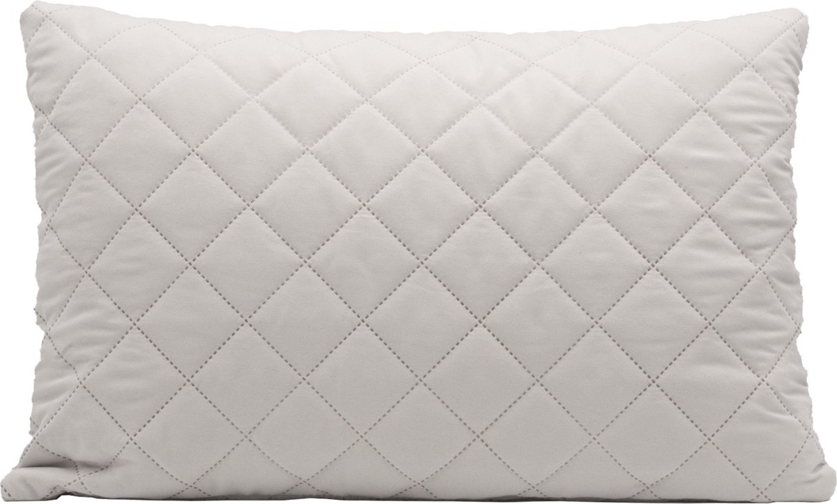 Belmarti® Sierkussen Duo inclusief binnenvulling 40x58cm - Ivoor - handgemaakt in eigen atelier - comfort en elegantie in elk interieur - Premium Belmarti® kwaliteit
