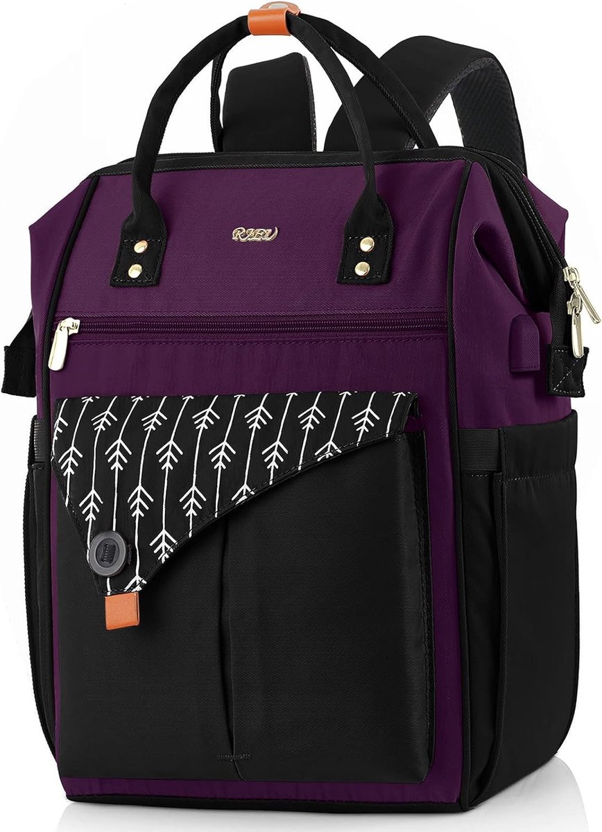 Rugzak voor dames, laptoprugzak, schoolrugzak...