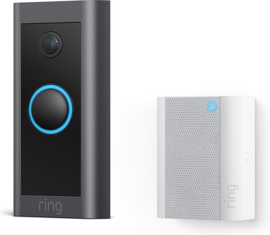 Ring Video Doorbell Wired with Chime - sonnette intelligente