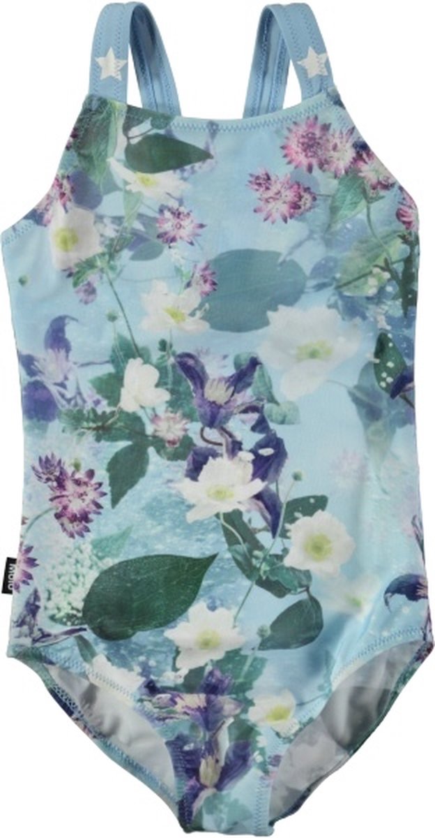 MOLO Nakia Badpak - Flowers - UPF 50+ - Maat 74