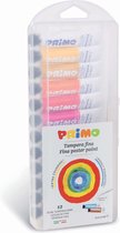 Primo PRIMO - Plakkaatverf in tube (12x12ml) in doosje