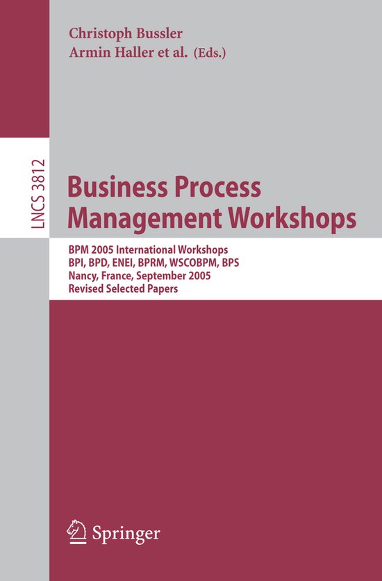 Business Process Management Workshops - cover