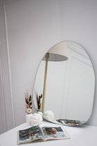 Assymetrische spiegel 80x70cm