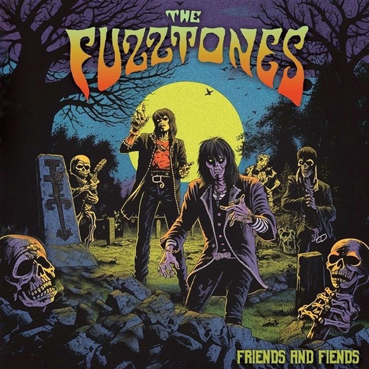 The Fuzztones - Friends & Fiends (LP) (Coloured Vinyl)