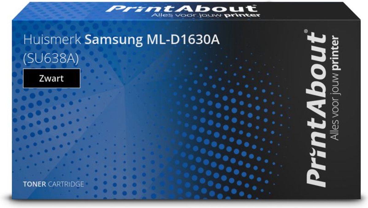 PrintAbout huismerk Toner ML-D1630A (SU638A) Zwart geschikt voor Samsung
