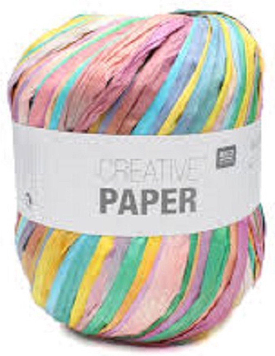 Creative Papier - Papier voor te haken - Papiergaren - Felle kleuren