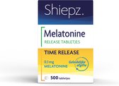 Shiepz Melatonine Time Release 0,1 mg - Geleidelijke afgifte - 500 tabletten