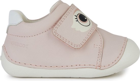 GEOX B TUTIM B Sneakers - LT ROSE/WHITE - Maat 20