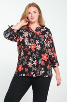 Blouse Iris met bloemenprint