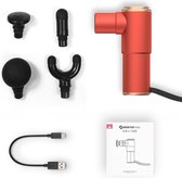 Booster Massage Gun | Spier Massage Gun | Pijntherapie | Draadloos | Rood