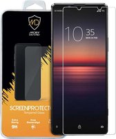 Sony Xperia 1 II screenprotector, MobyDefend Case-Friendly Gehard Glas Screensaver | Screen Protector / Glasplaatje Geschikt Voor: Sony Xperia 1 II