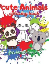 Cute Animals coloring book