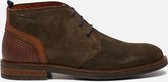 Van Lier Boston veterschoenen bruin - Maat 45